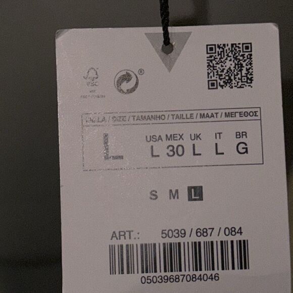 ZARA tropical asymmetrically top - Picture 7 of 7